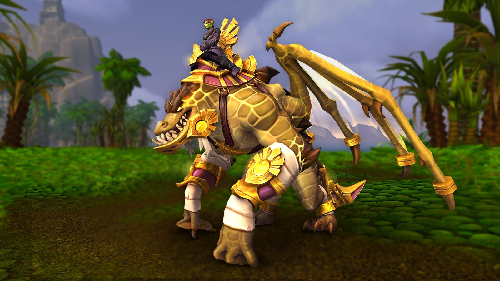 Montura heraldo de Sa'bak