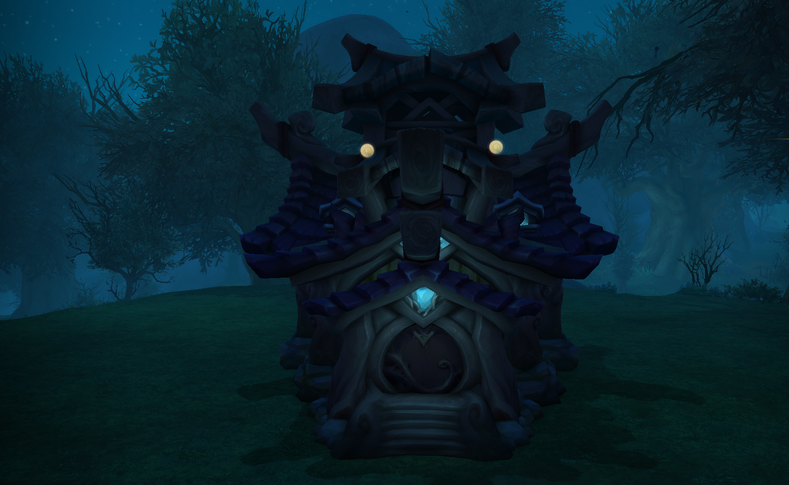 Housing: Primer vistazo al exterior de la casa de los Elfos de la Noche