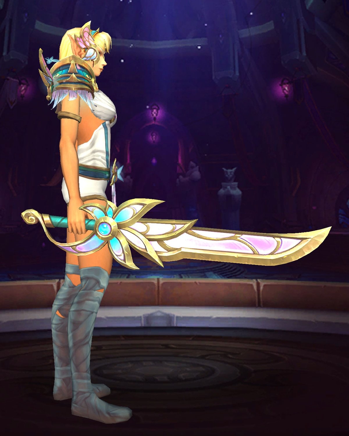 Espada de mariposa primaveral