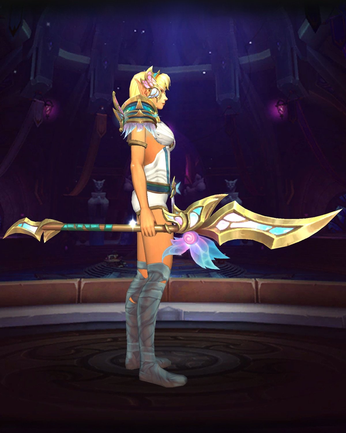 Arma de asta de mariposa primaveral